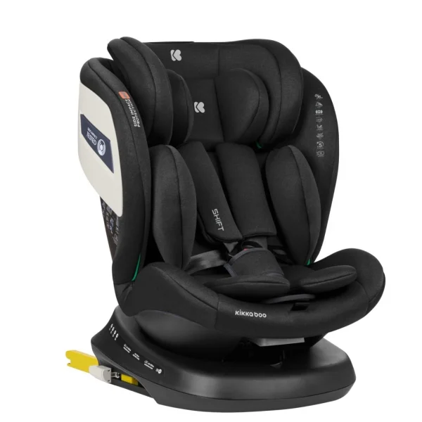 Kikka Boo Shift auto sedište Black 0-36kg, Isofix