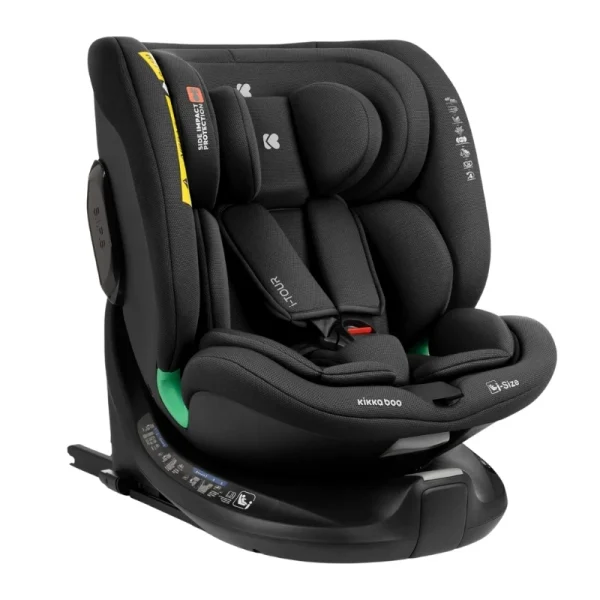 Kikka Boo Tour i-Size auto sedište Black, 40-150cm Isofix