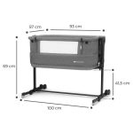 KINDEKRAFT KOLEVKA NESTE GROW DARK GREY - Слика 5