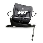 KINDERKRAFT AUTO SEDISTE I-360 i size 40-150cm GRAY