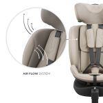 KINDERKRAFT AUTO SEDIŠTE I-FIX ENDURA SAFE 61-150CM BEIGE - Слика 6