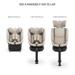 KINDERKRAFT AUTO SEDIŠTE I-FIX ENDURA SAFE 61-150CM BEIGE - Слика 7