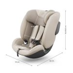 KINDERKRAFT AUTO SEDIŠTE I-FIX ENDURA SAFE 61-150CM BEIGE - Слика 8