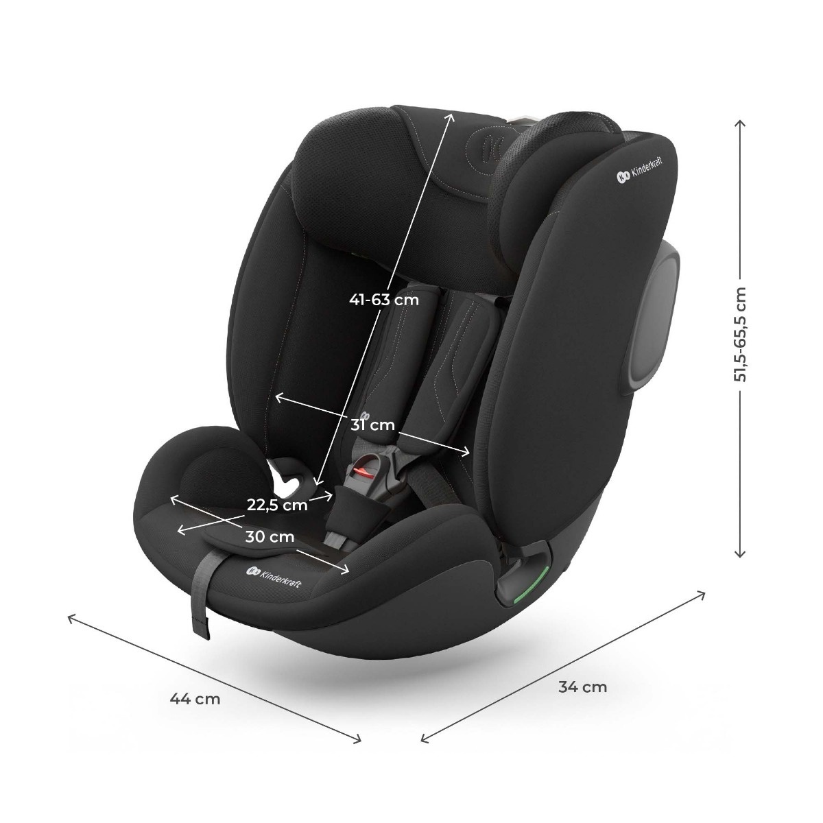 kinderkraft-auto-sediste-i-fix-endura-safe-61-150cm-black17399 KINDERKRAFT AUTO SEDIŠTE I-FIX ENDURA SAFE 61-150CM BLACK - Слика 7