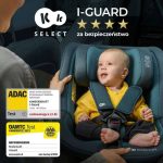 KINDERKRAFT AUTOSEDISTE I-GUARD 40-105CM GRAPHITE BLACK - Слика 2