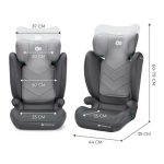 KINDERKRAFT AUTOSEDISTE I-SPARK I SIZE GREY - Слика 3