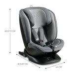 KINDERKRAFT AUTOSEDISTE XPEDITION2 I-SIZE 40-150CM GREY - Слика 7