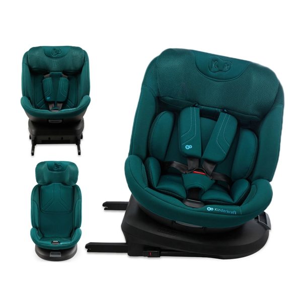 KINDERKRAFT AUTOSEDISTE XPEDITION3 I-SIZE 40-150CM GREEN