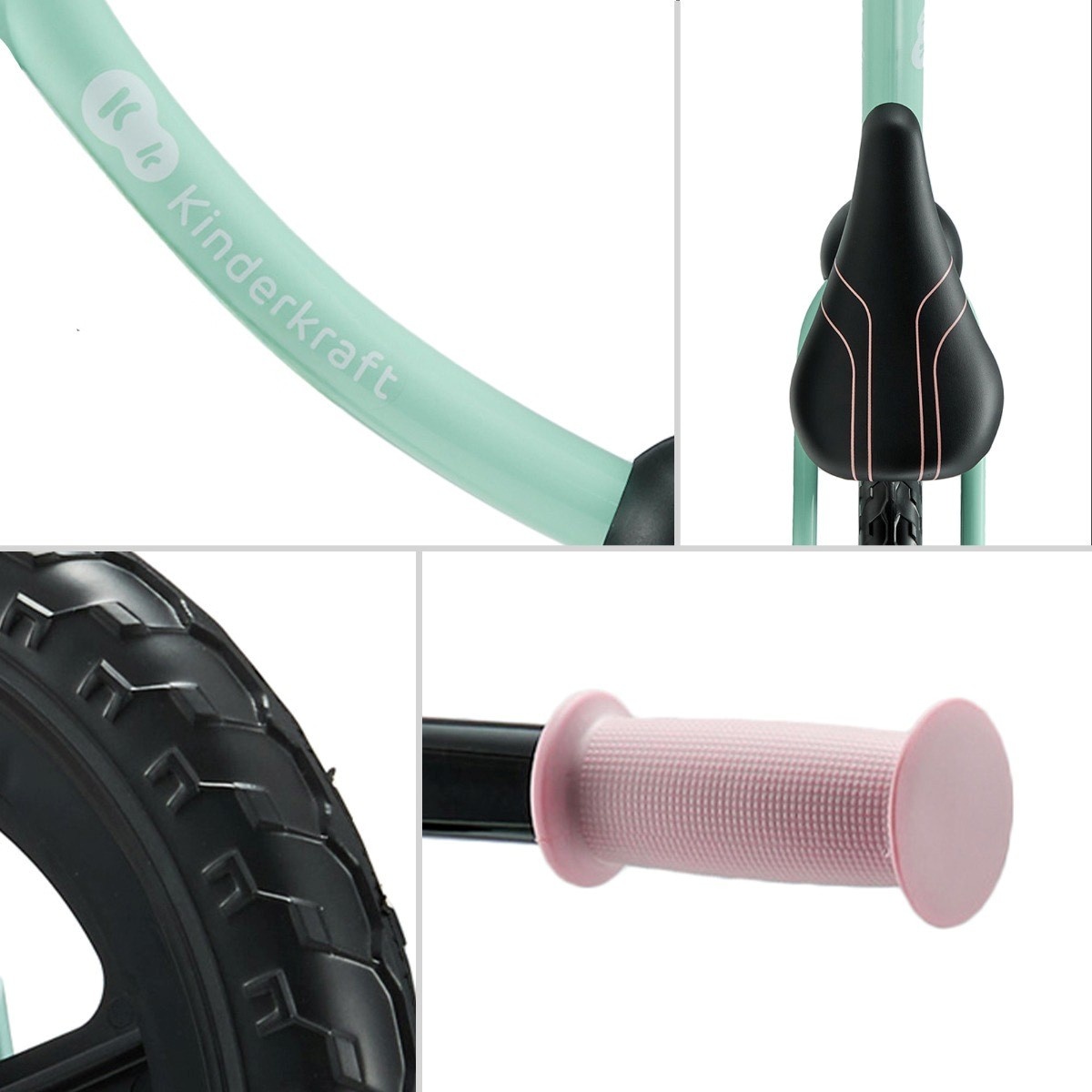 kinderkraft-bicikl-guralica-2-way-next-candy-mint17362 KINDERKRAFT BICIKL GURALICA 2 WAY NEXT CANDY MINT - Слика 2