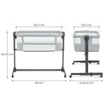 KINDERKRAFT KOLEVKA NESTE UP 2 LIGHT GREY - Слика 2