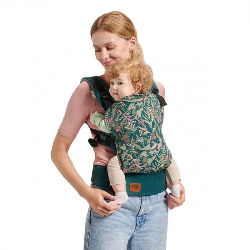 kinderkraft-milo-nosiljka-za-bebe-nature-vibes-green5360 KINDERKRAFT MILO NOSILJKA ZA BEBE NATURE VIBES GREEN - Слика 3