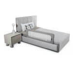 KINDERKRAFT OGRADA ZA KREVET GUARD AND DREAM LIGHT GREY - Слика 3