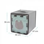 KINDERKRAFT PODLOGA ZA IGRU 3D LUNO SHAPES MINT - Слика 3