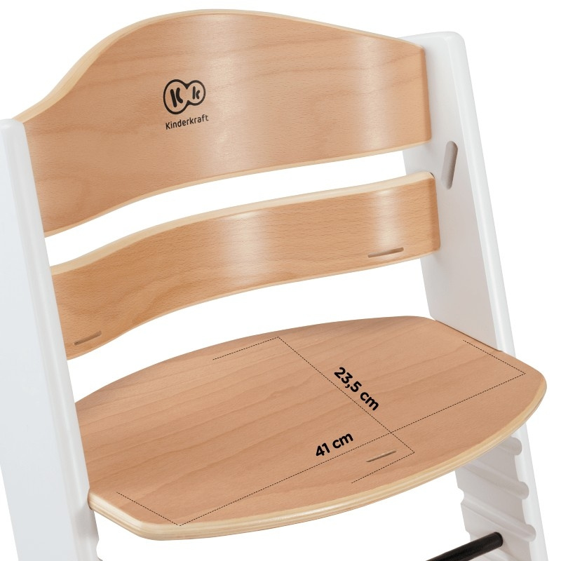 kinderkraft-stolica-za-hranjenje-2u1-enock-natur-white4596 KINDERKRAFT STOLICA ZA HRANJENJE 2U1 ENOCK NATUR+WHITE - Слика 5