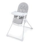 KINDERKRAFT STOLICA ZA HRANJENJE BINCI LIGHT GREY - Слика 4