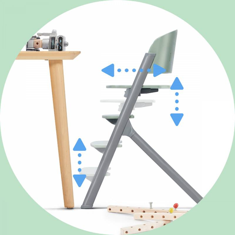 kinderkraft-stolica-za-hranjenje-livy-olive-green4651 KINDERKRAFT STOLICA ZA HRANJENJE LIVY OLIVE GREEN - Слика 3