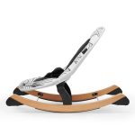 KINDERKRAFT STOLICA ZA LJULJANJE FINIO BLACK/WHITE - Слика 4