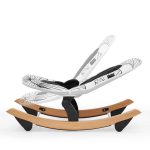 KINDERKRAFT STOLICA ZA LJULJANJE FINIO BLACK/WHITE - Слика 5