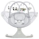 KINDERKRAFT STOLICA ZA LJULJANJE LULI GREY - Слика 2