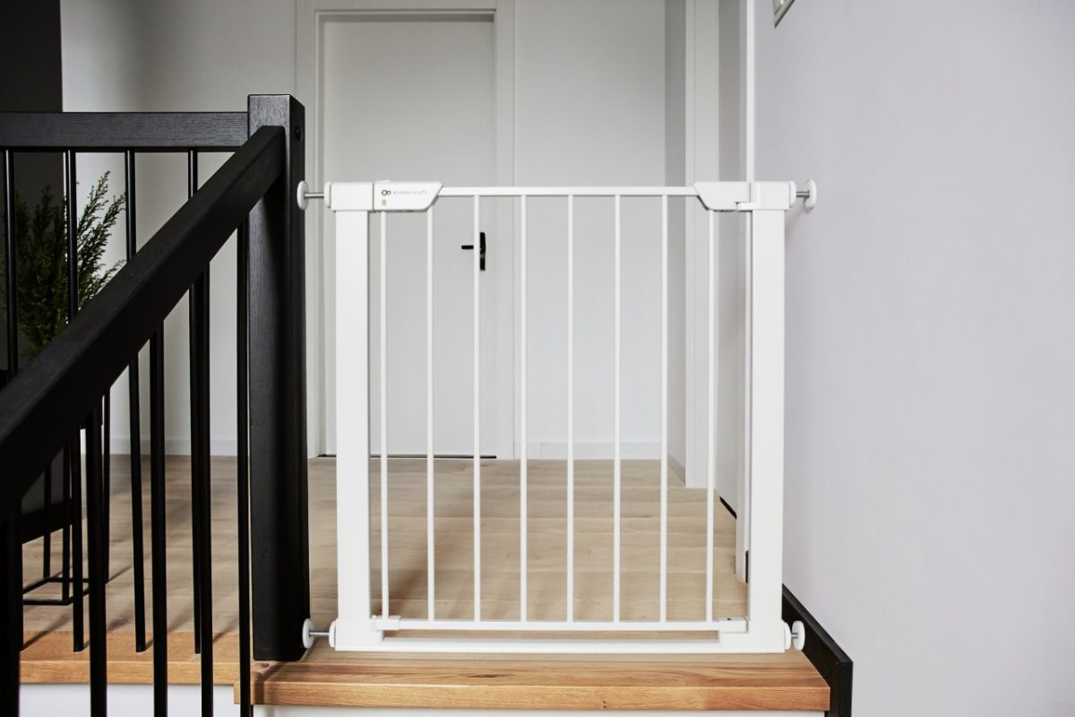 KINDERKRAFT ZAŠTITNA OGRADICA SAFE SNAP WHITE - Слика 1