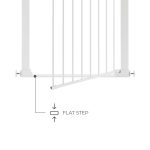 KINDERKRAFT ZAŠTITNA OGRADICA SAFE SNAP WHITE - Слика 4