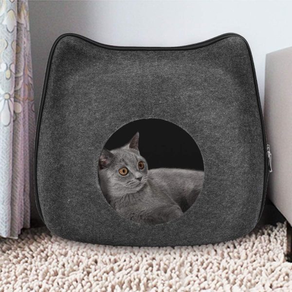 KUCICA ZA LJUBIMCE CAT DARK GRAY
