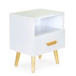 Nocni stocic 1 fioka Nova Bela - Слика 3