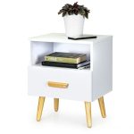 Nocni stocic 1 fioka Nova Bela - Слика 6