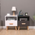 Nocni stocic 1 fioka Nova Siva - Слика 6