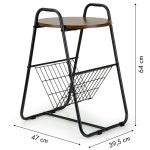 NOĆNI STOČIĆ STO ZA KAFU LOFT - Слика 7