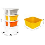 Organizer za skladištenje sa 4 fioke - Слика 6