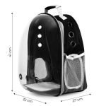 Ranac za kucne ljubimce BLACK - Слика 8