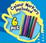 Podloga za igru Zoološki vrt + 6 flomastera 200 x 120cm Rollmatz - Слика 5