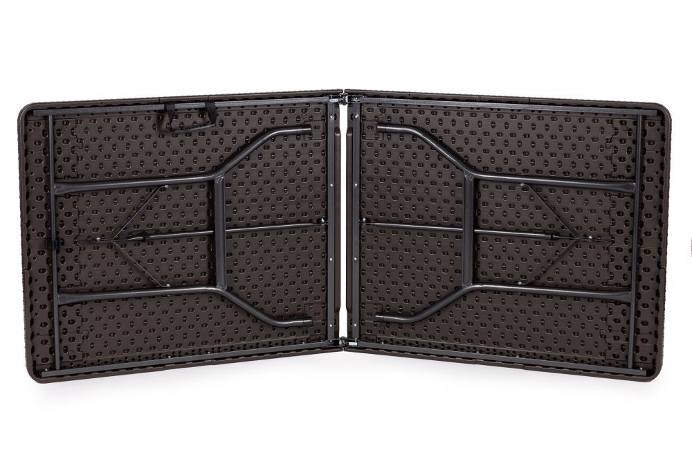 sklopivi-sto-180cm-2-klupe-braon1846 Sklopivi sto 180cm + 2 klupe braon - Слика 3