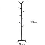 Stalak za odeću black - Слика 4