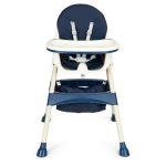 STOLICA ZA HRANJENJE 2U1 ECOTOYS BLUE - Слика 6