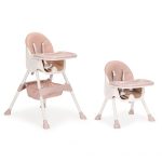 STOLICA ZA HRANJENJE 2U1 ECOTOYS PINK/WHITE