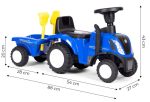 TRAKTOR SA PRIKOLICOM BLUE ECOTOYS - Слика 7