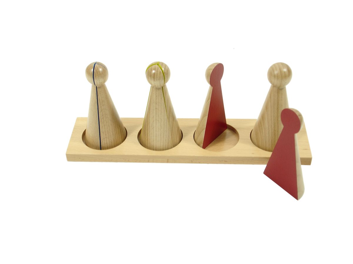 Montesori drveni čunjevi - Слика 1