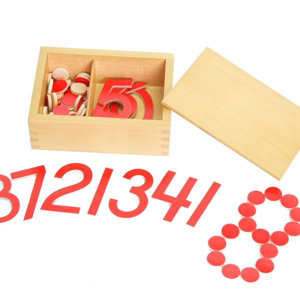 Montesori Matematičko upoređivanje brojevi i žetoni