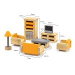 Viga Drvena dnevna soba - Слика 2