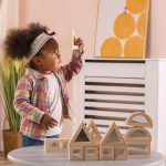 Viga Drvena velika senzorna geometrijska ogledala - Слика 4