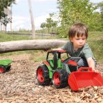 Lena Giga trucks traktor utovarivač sa prikolicom, - Слика 4