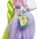 Barbie EXTRA lutka Neon - Слика 4