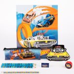 Hot Wheels školski pribor set 11 delova - Слика 2