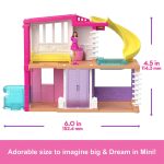 Barbieland mini kuća sa žutim toboganom - Слика 2
