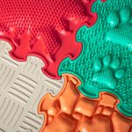 ORTOTO Set 8 senzorno-taktilnih podloga za stopala Marko Polo - Слика 3