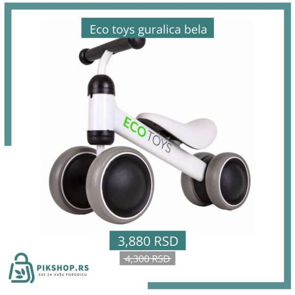 Eco toys guralica bela