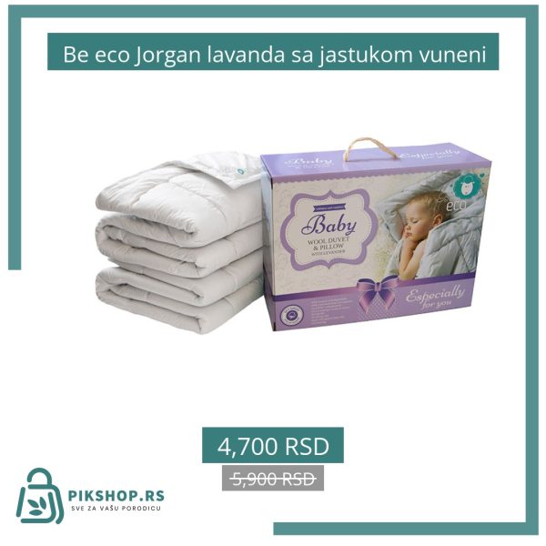 Be eco Jorgan lavanda sa jastukom vuneni