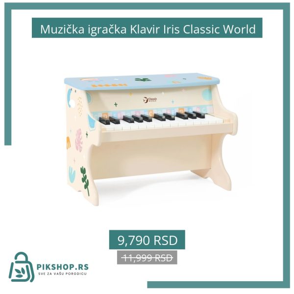 Muzička igračka Klavir Iris Classic World